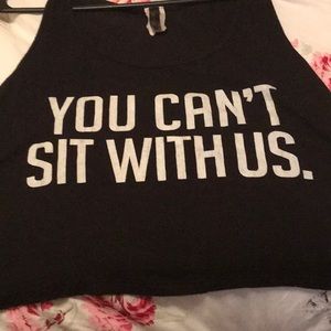 Black & white Nella Fantasia tank